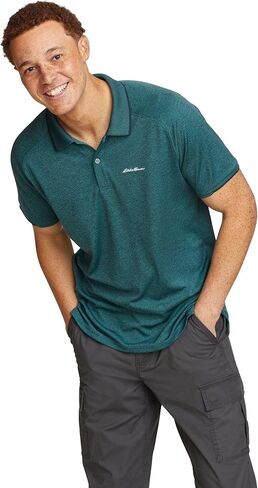 Eddie Bauer Men's Resolution 2.0 Pro Short-Sleeve Polo Shirt in Saudi Arabia