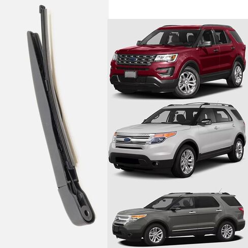 شفرة ذراع الممسحة الخلفية لـ 2011 2012 2013 2014 2015 2016 2017 2018 2019 Ford Explorer Base Limited Platinum Sport XLT Base XLT Sport Utility 4 أبواب 2.0L 2.3L 3.5L ذراع ممسحة الزجاج الأمامي الخلفي in Kuwait