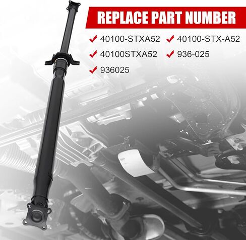 مجموعة عمود المحرك الخلفي 40100-STX-A52 لاستبدال Acura MDX 2010-2013 لـ ZDX 2010-2013 V6 3.7L Sport Utility Prop Shaft Driveshaft يستبدل 40100STXA52 936-025 in Kuwait