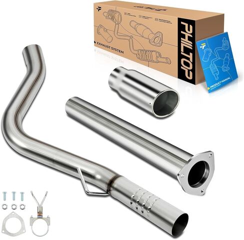 PHILTOP Cat-Back System, Stainless Steel Cat Back Exhaust System Fit for 2004-2012 Colorado in Saudi Arabia