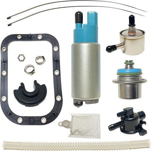 62897-01B Fuel Pump W/Regulator &Seal Fit for Harley Davidson Heritage Softail Deluxe Fat Boy Night Train Springer FLST FXST CVO FLSTC FLSTCI 2001-07 75126-06A 62897-01 61342-00A 62897-01A 75132-06 in Kuwait