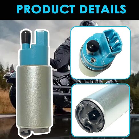62897-01B Fuel Pump W/Regulator &Seal Fit for Harley Davidson Heritage Softail Deluxe Fat Boy Night Train Springer FLST FXST CVO FLSTC FLSTCI 2001-07 75126-06A 62897-01 61342-00A 62897-01A 75132-06 in Kuwait