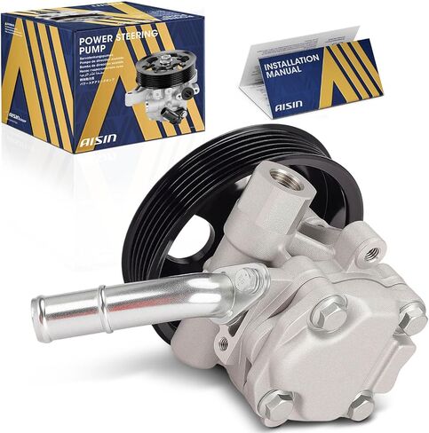 مضخة توجيه كهربائية AISIN AFTERMARKET PSPCH-00498 - متوافقة مع Jeep Wrangler 2012-2017، Wrangler JK 2018 - V6 3.6L in Kuwait