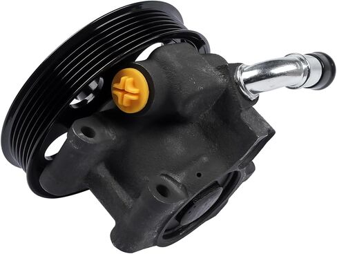مضخة توجيه كهربائية 20-282 مع بكرة متوافقة مع 1997-2004 F'-ord F'-150 Heritage F-250 HD 1999-2002 Mercury Grand Marquis 4.2L 4.6L 4.9L 5.4L، استبدال # F65Z3A674AA in Kuwait
