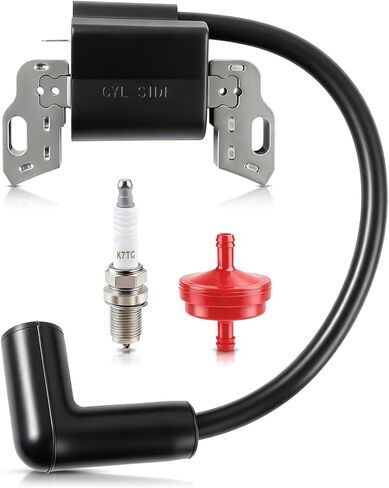593872 Ignition Coil for 593381 799582 798534 Armature Magneto Compatible with 08P502 09P602 09P702 093J02 Engines, with Spark Plug & Fuel Filter in Saudi Arabia