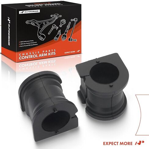 مجموعة جلبة قضيب التأرجح الأمامي A-Premium مكونة من قطعتين، متوافقة مع Toyota Yaris 2004-2005، Echo 2000-2005 & Scion xB xA 2004-2006 in Kuwait