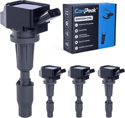 Ignition Coil Pack Compatible with Hyundai Sonata Santa Fe Tucson Kia Optima Sorento Sportage Stinger Genesis G70 L4 2.0L Replace# UF764, 27300-2GGA0, GN10730, C988, E1264, IC871 in Saudi Arabia