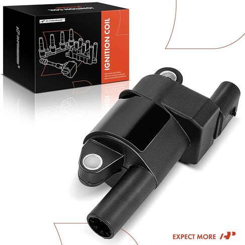 A-Premium Engine Ignition Coil Packs Compatible with Chevrolet Corvette Camaro Tahoe Express1500 2500 3500 GMC Yukon Sierra 2500 HD 3500 HD Cadillac 4-Pins in Kuwait