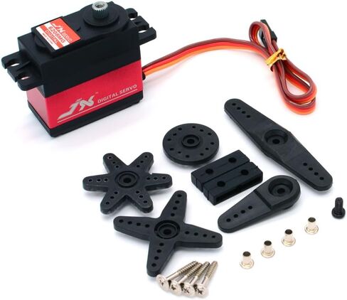 JX Servo PDI-6208MG 8kg 120 Degree High Speed Metal Gear Digital Coreless Standard Servo Motor for RC Car Robot Arm Helicopter Airplane Parts in Saudi Arabia