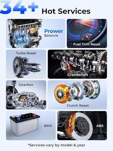 أداة تشخيص الماسح الضوئي OBD2 ثنائية الاتجاه من THINKCAR 689BT - أداة فحص النظام بالكامل مع بلوتوث 5.0، 3000+ اختبار نشط، ترميز ECU، 34+ خدمة، FCA، CAN-FD وDoIP، تحديث لاسلكي in Kuwait