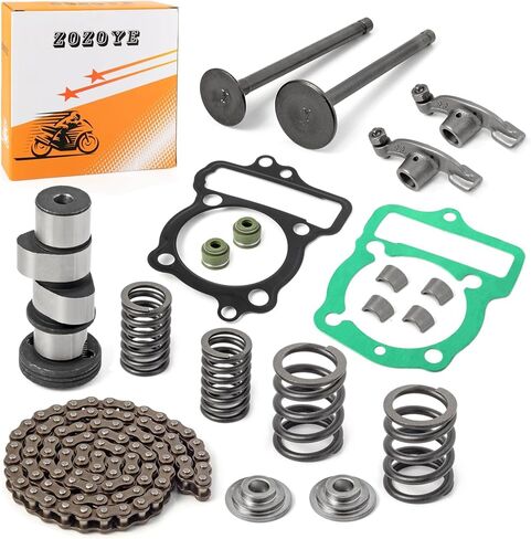Camshaft Cam Chain Rocker Valve Arm Intake Exhaust Valves w/Seals Spring For HONDA XR100R CRF100F 1985-2013 XL100S 1979-1985 in Kuwait