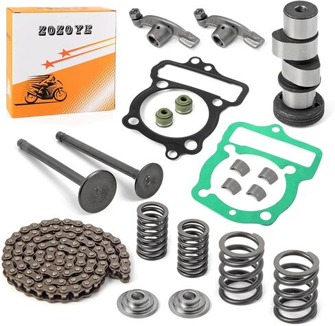 Camshaft Cam Chain Rocker Valve Arm Intake Exhaust Valves w/Seals Spring For HONDA XR100R CRF100F 1985-2013 XL100S 1979-1985 in Kuwait