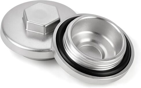 Engine Valve Tappet Adjustment Cover, Front/Rear Differential Gear Case Cap Fit for TRX250 TRX350 TRX450 TRX500 VT/VF1100 VTX1300/180012361-300-000 12361-035-000 (2PCS) in Saudi Arabia