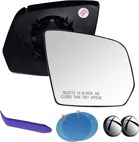 EAP Passenger Side Mirror Glass Compatible With Mercedes ML W164 2009-2011, GL X164 2010-2012, Heated Without Auto Dimming, 1648105019 1648108219 1648105219 1648108419 in Kuwait