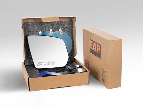 EAP Passenger Side Mirror Glass Compatible With Mercedes ML W164 2009-2011, GL X164 2010-2012, Heated Without Auto Dimming, 1648105019 1648108219 1648105219 1648108419 in Kuwait