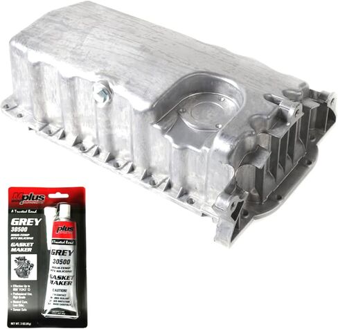 WINBEST Oil Pan 038103601NA Compatible with Volkswagen - 99-05 for Beetle, 00-05 for Golf, 99-05 for Jetta 2.0 1.9L TDI ALH AEG in Kuwait
