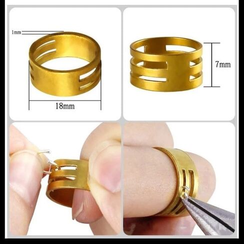 مجموعة لوازم صناعة المجوهرات، أداة إصلاح المجوهرات DIY مع ملحقات وكماشة وأسلاك خرز للبالغين والمبتدئين (أبيض) in Kuwait