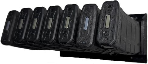 AR-15 Magazine Holder Wall & Floor Mount – 7-Slot Dual Mount AR Mag Holder for Gun Safe, AR15 Magazine Storage Rack, Rifle Magazine Organizer, Black in Saudi Arabia