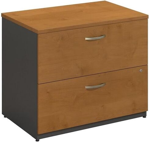 مجموعة Bush Business Furniture Series C Collection 36W 2Dwr مبرد جانبي باللون الكرز الطبيعي in Kuwait