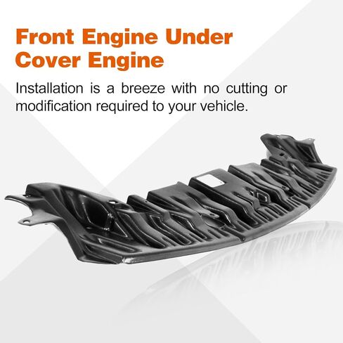 محرك Perfit Liner الأمامي تحت غطاء المحرك سبلاش شيلد لـ 2010-2011 Prius Fit TO1228168 5261847010 in Kuwait