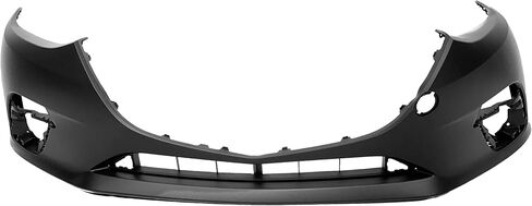 FitParts Compatible With Front Bumper Cover Fascia 2014-2016 Mazda 3 CAPA GS G GT GX I Sport Touring S Hatchback 14-16. New, Primed With Fog Light Holes. MA1000239 BJS750031ABB 2015 in Kuwait