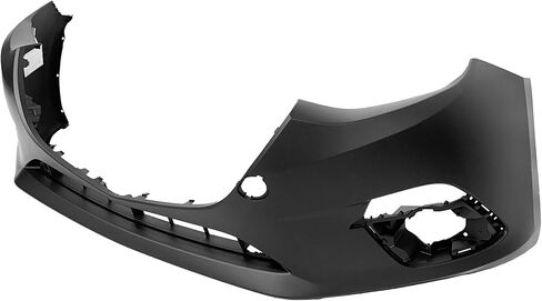 FitParts Compatible With Front Bumper Cover Fascia 2014-2016 Mazda 3 CAPA GS G GT GX I Sport Touring S Hatchback 14-16. New, Primed With Fog Light Holes. MA1000239 BJS750031ABB 2015 in Kuwait