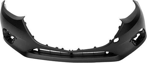 FitParts Compatible With Front Bumper Cover Fascia 2014-2016 Mazda 3 CAPA GS G GT GX I Sport Touring S Hatchback 14-16. New, Primed With Fog Light Holes. MA1000239 BJS750031ABB 2015 in Kuwait
