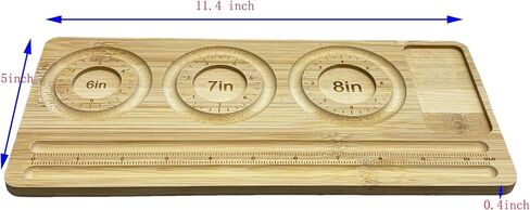 Daocaorenix Resin Bead Mold Set with Beading Board (Style A:12mm & 16mm Bead Molds + Large Beading Board) in Saudi Arabia