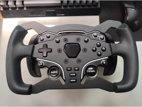 Generic Replacement Formula Steering Wheel Mod fit for MOZA Racing ES&ESX 280mm Wrapped with Rubber in Saudi Arabia