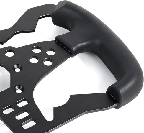 Generic Replacement Formula Steering Wheel Mod fit for MOZA Racing ES&ESX 280mm Wrapped with Rubber in Saudi Arabia
