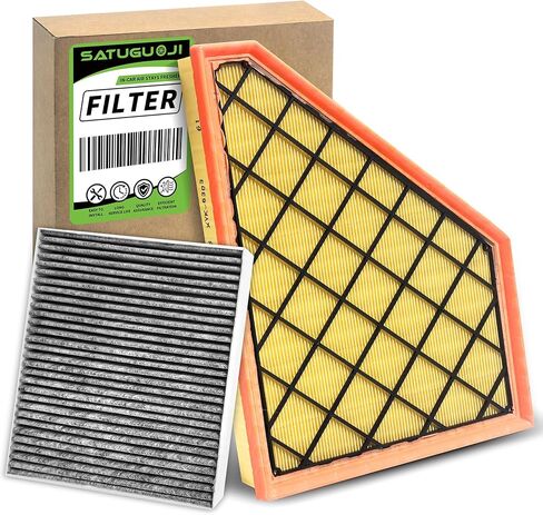 Cabin & Engine Air Filter Set Fits for Traverse 2018-2025, Blazer 2019-2025, Acadia 2017-2025, XT5 2017-2025, XT6 2020-2025, Replaces 23321606 13356916 CF11966 CA12166 in Saudi Arabia