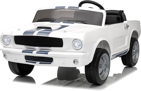 24V Ride on Toys, Officially Licensed Shelby GT350 2-Seater Electric Car for Kids, Ride on Car with Remote Control, Big Wheels for Kids 6+, Toddler Car for Boys & Girls in Saudi Arabia