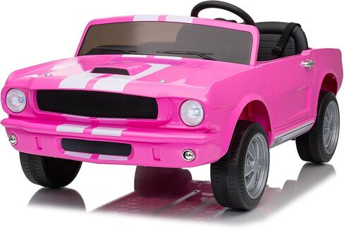 24V Ride on Toys, Officially Licensed Shelby GT350 2-Seater Electric Car for Kids, Ride on Car with Remote Control, Big Wheels for Kids 6+, Toddler Car for Boys & Girls in Saudi Arabia