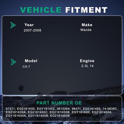 Air Conditioning Compressors Compatible with 2007-2008 CX-7 Automotive Replacement AC Compressor Replace OEM# 97471, EG2161K00, EGY16145Z Air Conditioning Compressor with Pre-Filled Oil in Saudi Arabia