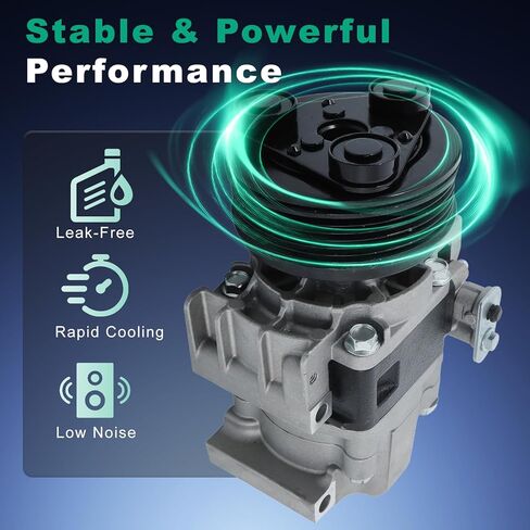 Air Conditioning Compressors Compatible with 2007-2008 CX-7 Automotive Replacement AC Compressor Replace OEM# 97471, EG2161K00, EGY16145Z Air Conditioning Compressor with Pre-Filled Oil in Saudi Arabia