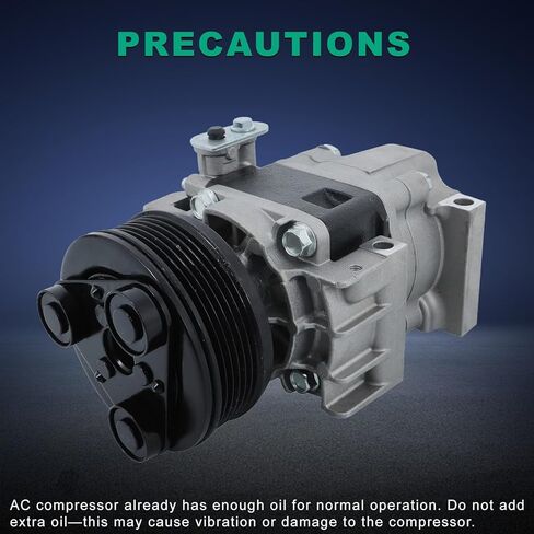 Air Conditioning Compressors Compatible with 2007-2008 CX-7 Automotive Replacement AC Compressor Replace OEM# 97471, EG2161K00, EGY16145Z Air Conditioning Compressor with Pre-Filled Oil in Saudi Arabia