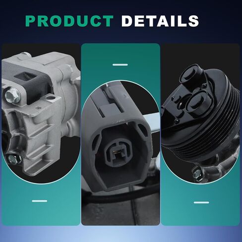 Air Conditioning Compressors Compatible with 2007-2008 CX-7 Automotive Replacement AC Compressor Replace OEM# 97471, EG2161K00, EGY16145Z Air Conditioning Compressor with Pre-Filled Oil in Saudi Arabia