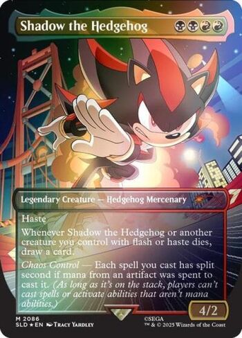 Shadow the Hedgehog (Rainbow Foil) (Secret Lair) Foil in Saudi Arabia