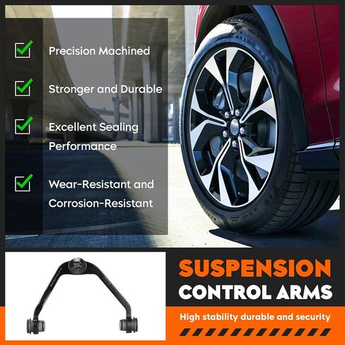 2WD الجبهة ذراع التحكم العلوي الكرة المشتركة التعادل قضيب Sway بار مجموعات تعليق متوافقة لفورد F-150 1997-2003 إكسبيديشن F-250 لينكولن بلاكوود نافيجيتور 1998-2002 (10 قطع) in Kuwait