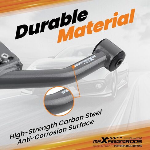أذرع التحكم العلوية الأمامية من maXpeedingrods لسيارة Honda CR-V 1997-2001، -2 درجة إلى +3 درجة مجموعة ذراع الحدبة القابلة للتعديل in Kuwait