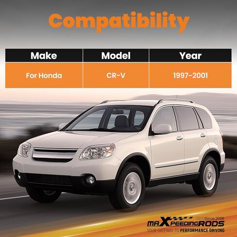 أذرع التحكم العلوية الأمامية من maXpeedingrods لسيارة Honda CR-V 1997-2001، -2 درجة إلى +3 درجة مجموعة ذراع الحدبة القابلة للتعديل in Kuwait