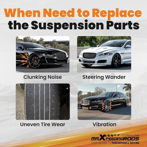 أذرع التحكم العلوية الأمامية من maXpeedingrods لسيارة Honda CR-V 1997-2001، -2 درجة إلى +3 درجة مجموعة ذراع الحدبة القابلة للتعديل in Kuwait