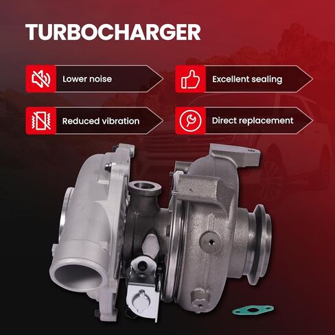 MOCA Turbo Turbocharger GT3782VA fits For Ford 2004 E350 Club Wagon 6.0L, 2004 E350 E450 F250 F350 F450 F550 Super Duty 6.0L in Kuwait