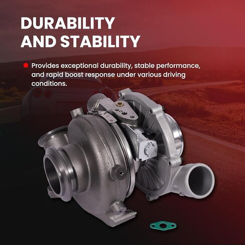 MOCA Turbo Turbocharger GT3782VA fits For Ford 2004 E350 Club Wagon 6.0L, 2004 E350 E450 F250 F350 F450 F550 Super Duty 6.0L in Kuwait