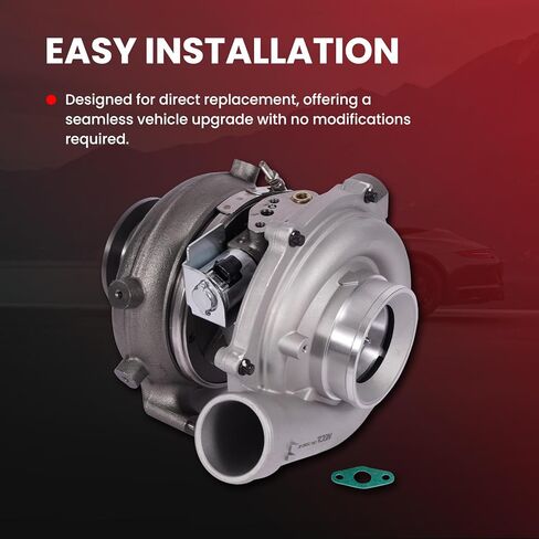 MOCA Turbo Turbocharger GT3782VA fits For Ford 2004 E350 Club Wagon 6.0L, 2004 E350 E450 F250 F350 F450 F550 Super Duty 6.0L in Kuwait