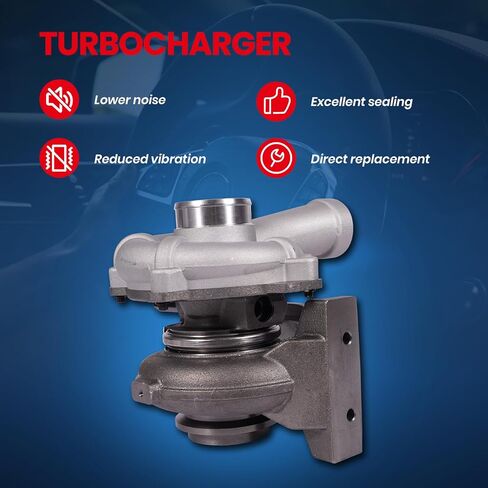 MOCA Low Pressure Turbo Turbocharger V2S Fits for 2008-2010 for Ford F-250/ F-350/ F-450/ F-550 Super Duty 6.4L in Kuwait