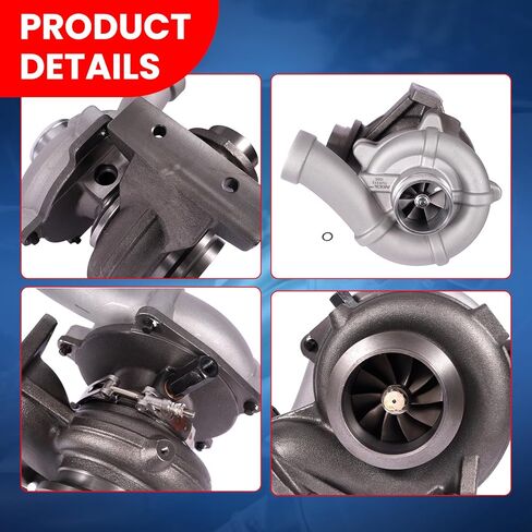 MOCA Low Pressure Turbo Turbocharger V2S Fits for 2008-2010 for Ford F-250/ F-350/ F-450/ F-550 Super Duty 6.4L in Kuwait