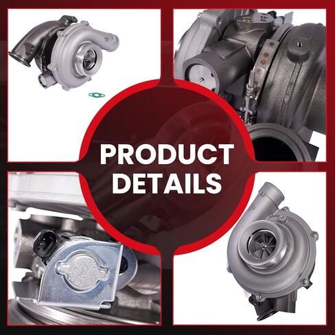 شاحن توربيني MOCA Turbo يناسب Ford 2003 Excursion 6.0L، 2003 F250 Super Duty 6.0L، 2003 F350 Super Duty 6.0L، 2003 F450 Super Duty 6.0L، 2003 F550 Super Duty 6.0L in Kuwait
