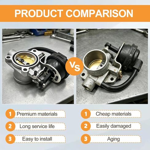 Supercharger Bypass Valve Compatible with Mini Cooper S 2005-2008 Supercharger Shut-Off Valve for Convertible R52 and 2002-2007 Hatchback R53 Replaces# 11617566294,11617568423,17006001001 in Saudi Arabia