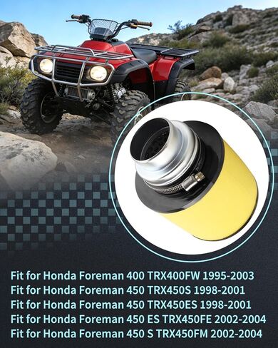 Air Filter & Air Cleaner Body Fit for Honda Foreman 400 450 TRX400FW TRX450 S/ES/FE/FM 1995-2004, Replace 17211-HM7-000 in Saudi Arabia